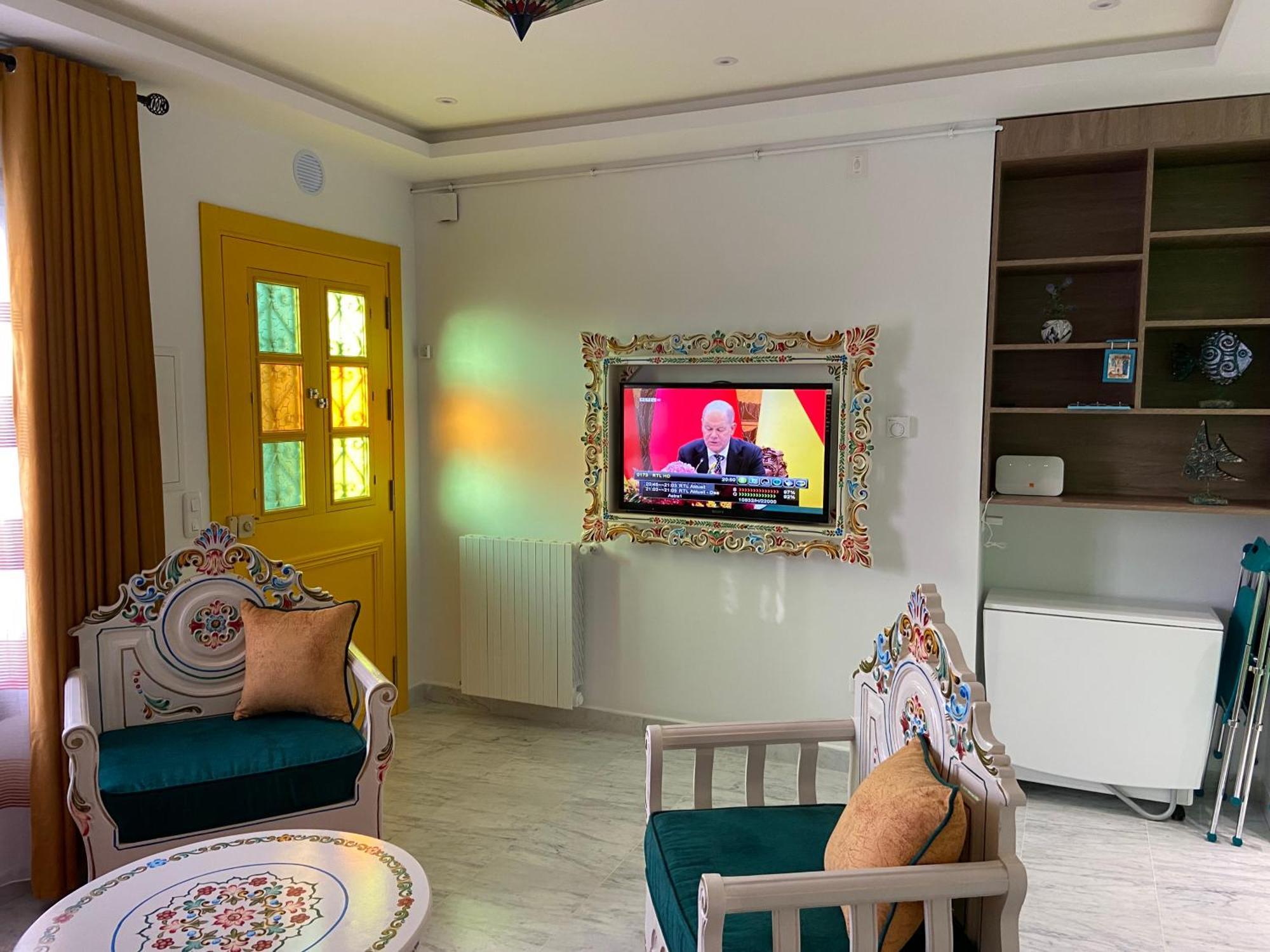 Marsa-Sidi Bousaid Cosy Authentic Apartment La Marsa Exterior foto
