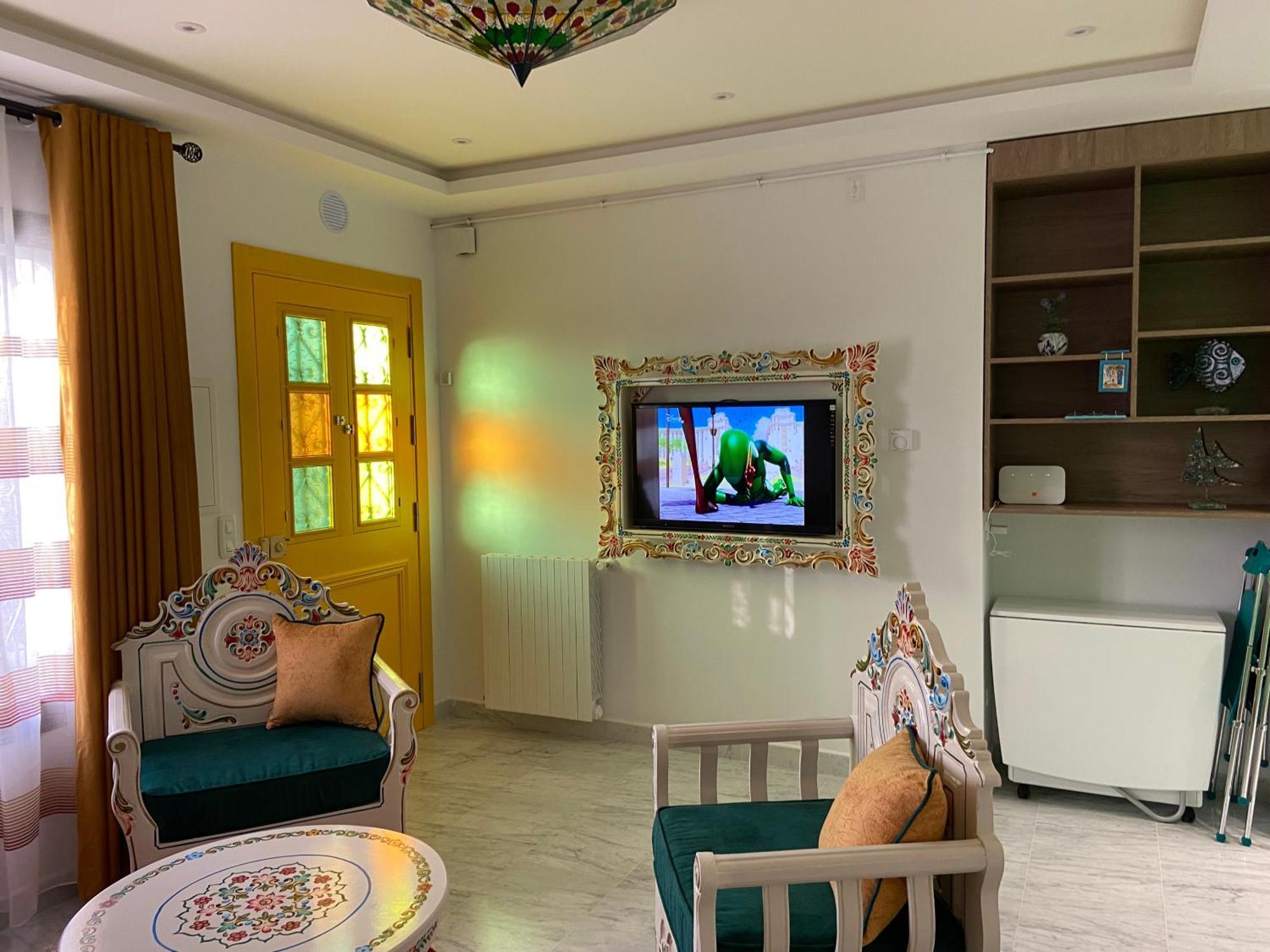 Marsa-Sidi Bousaid Cosy Authentic Apartment La Marsa Exterior foto